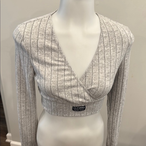 SHEIN Light Gray Knit Top - Picture 6 of 8